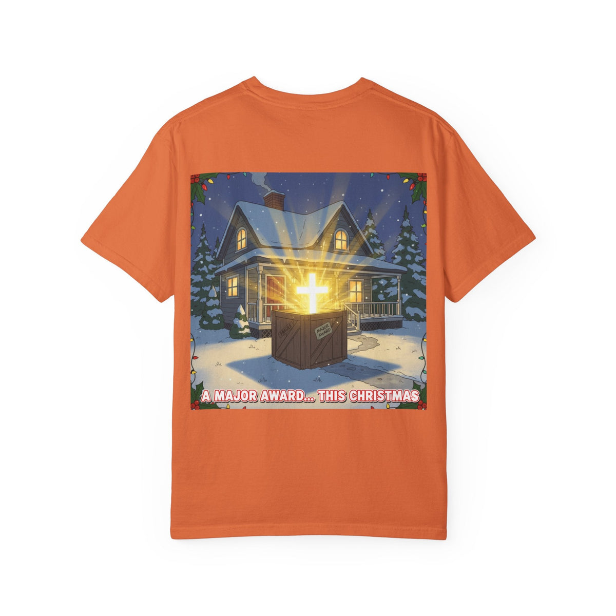 Christmas Church Tee — "A Major Award... This Christmas" Graphic T-Shirt Printify