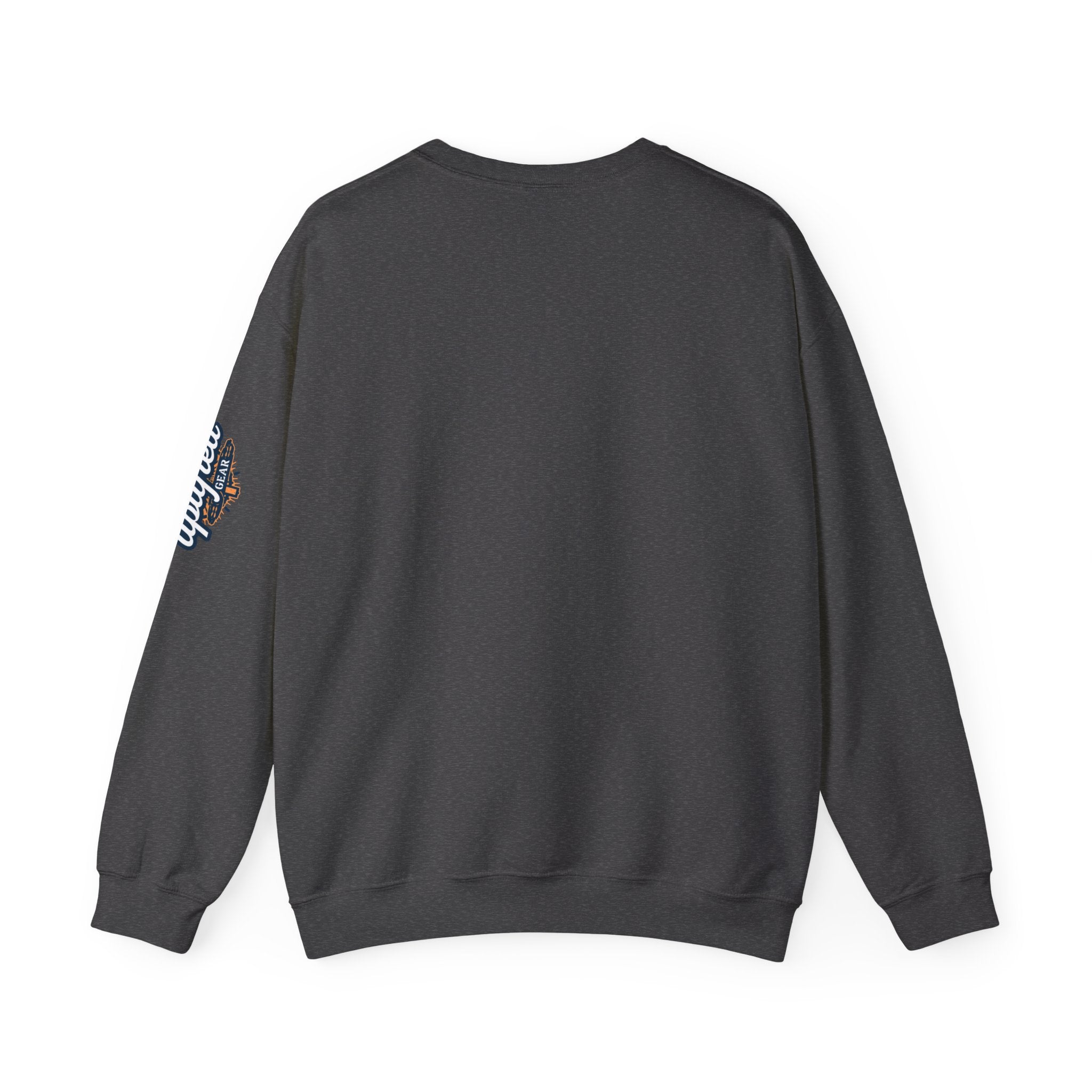 iPray Apple Logo Sweatshirt — Funny Christian Sweatshirt (Minimal Red Apple Graphic) Printify