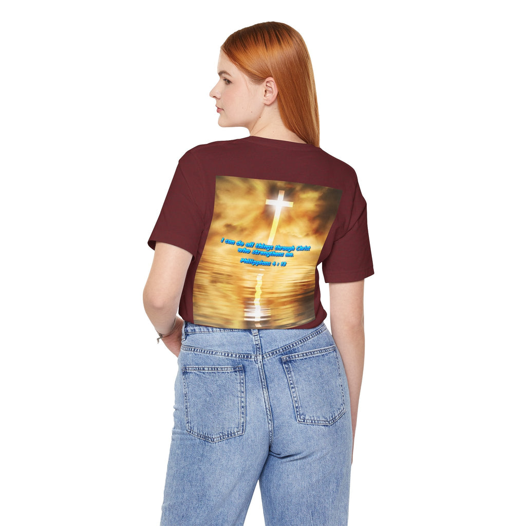 Unisex Tee Bible Verse - Philippians 4 : 13 Printify