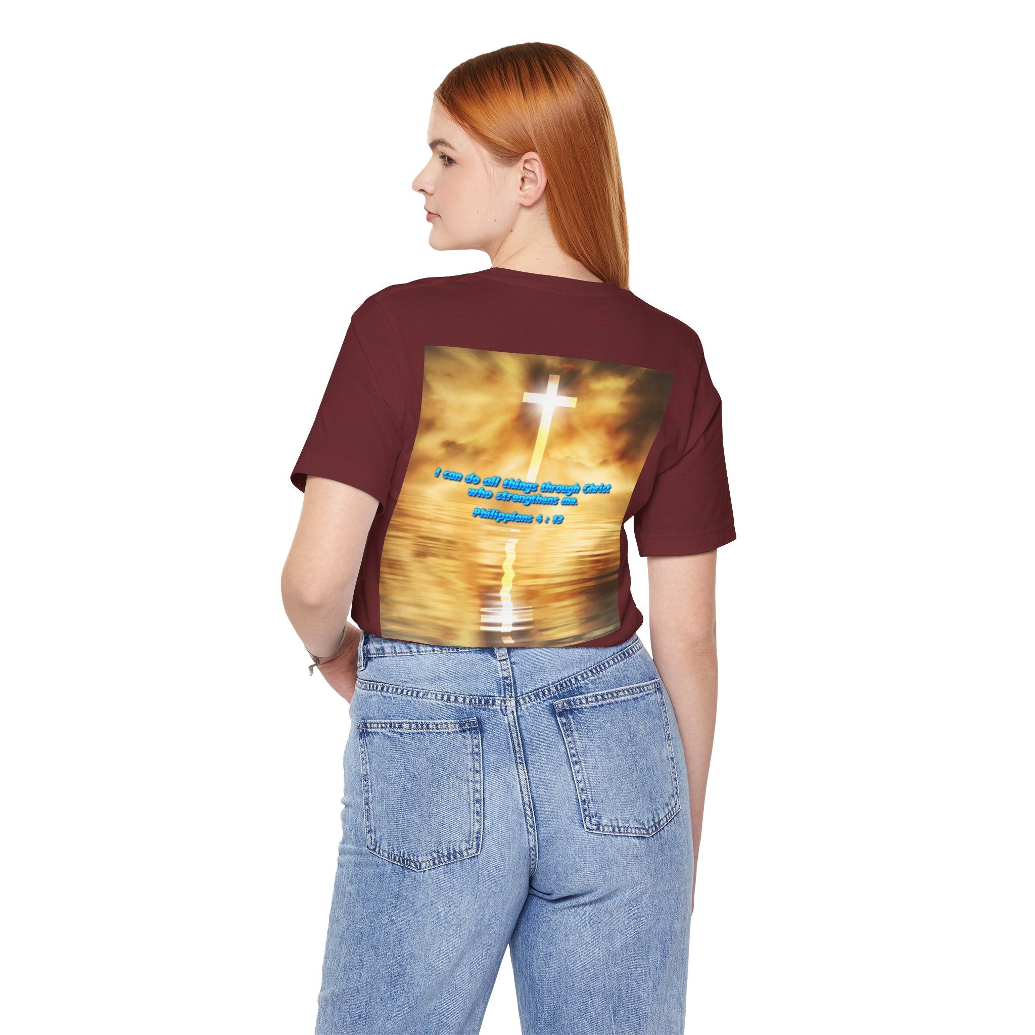 Unisex Tee Bible Verse - Philippians 4 : 13 Printify