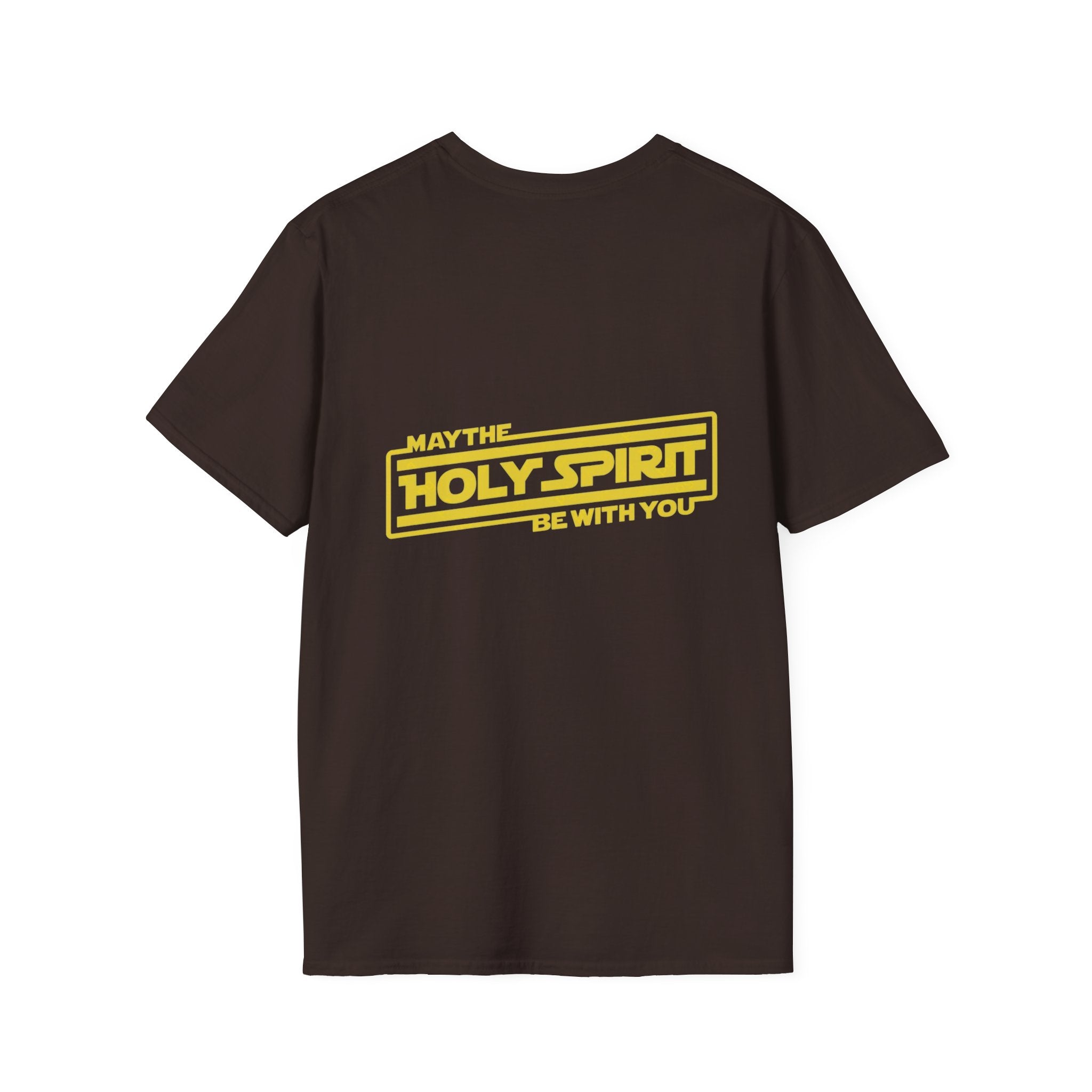 May the Holy Spirit Be With You T-shirt - Christian Star Wars Parody T-shirt Printify