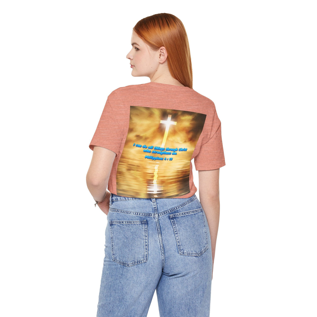 Unisex Tee Bible Verse - Philippians 4 : 13 Printify