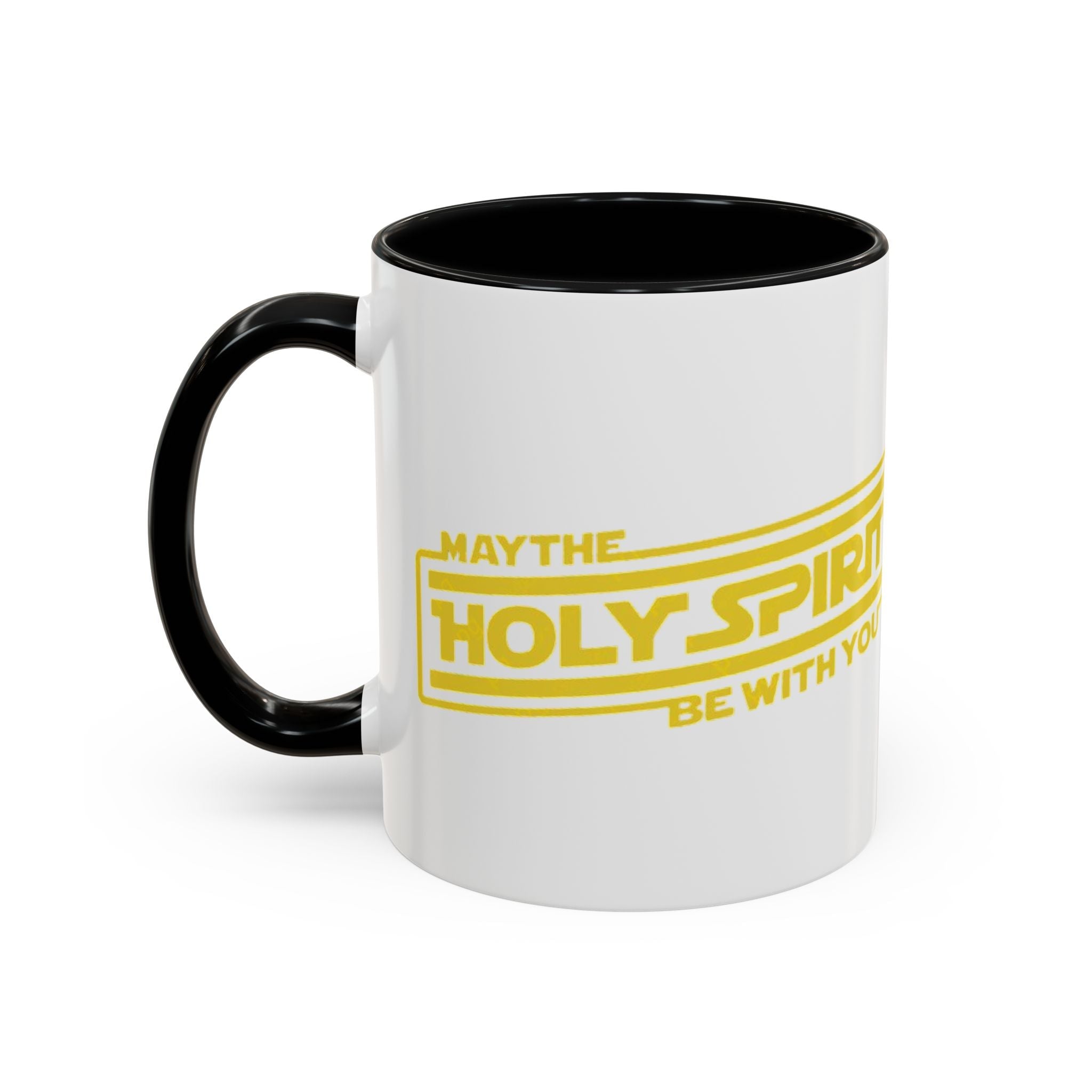 May the Holy Spirit Be With You Coffee Mug — Christian Star Wars Parody (11/15 oz) Printify