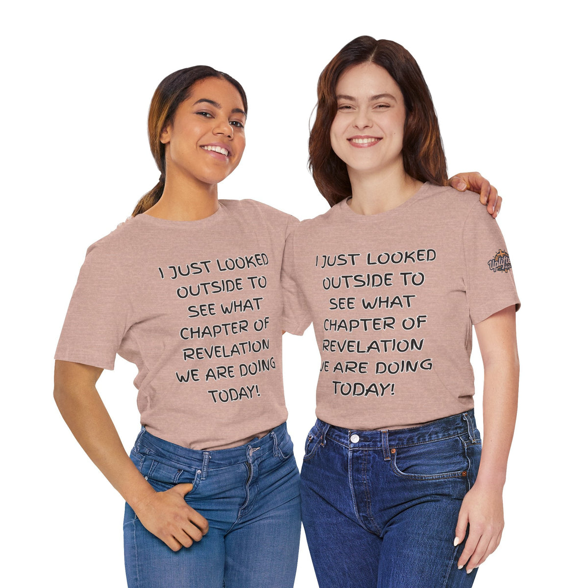 What Chapter of Revelation T-shirt – I Looked Outside My Window Christian T-shirt for End Times Humor & Faith Printify