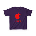 Kids Graphic Tee — Red iPray Logo Prayer Shirt for Children Printify