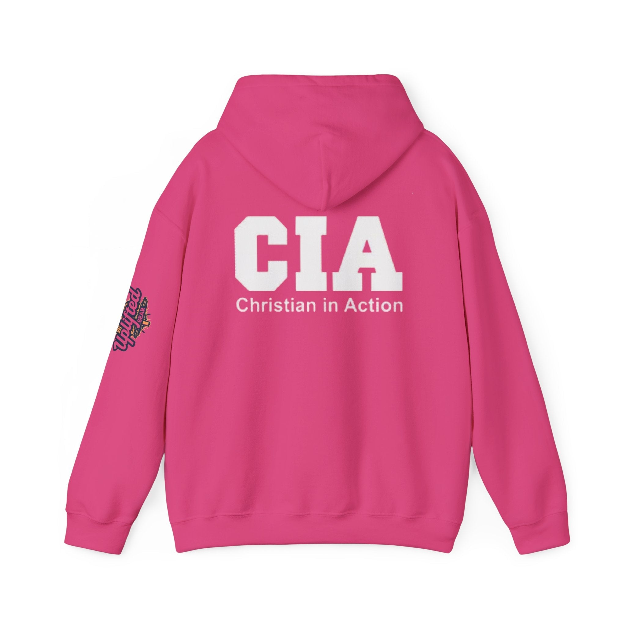 CIA Christian in Action Hoodie - Funny Faith Parody Hoodie - Mission Ready Apparel Printify