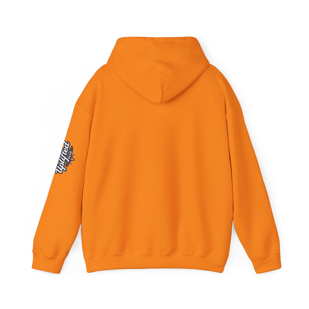 Under Armor Logo Hoodie — Black Athletic Pullover Printify