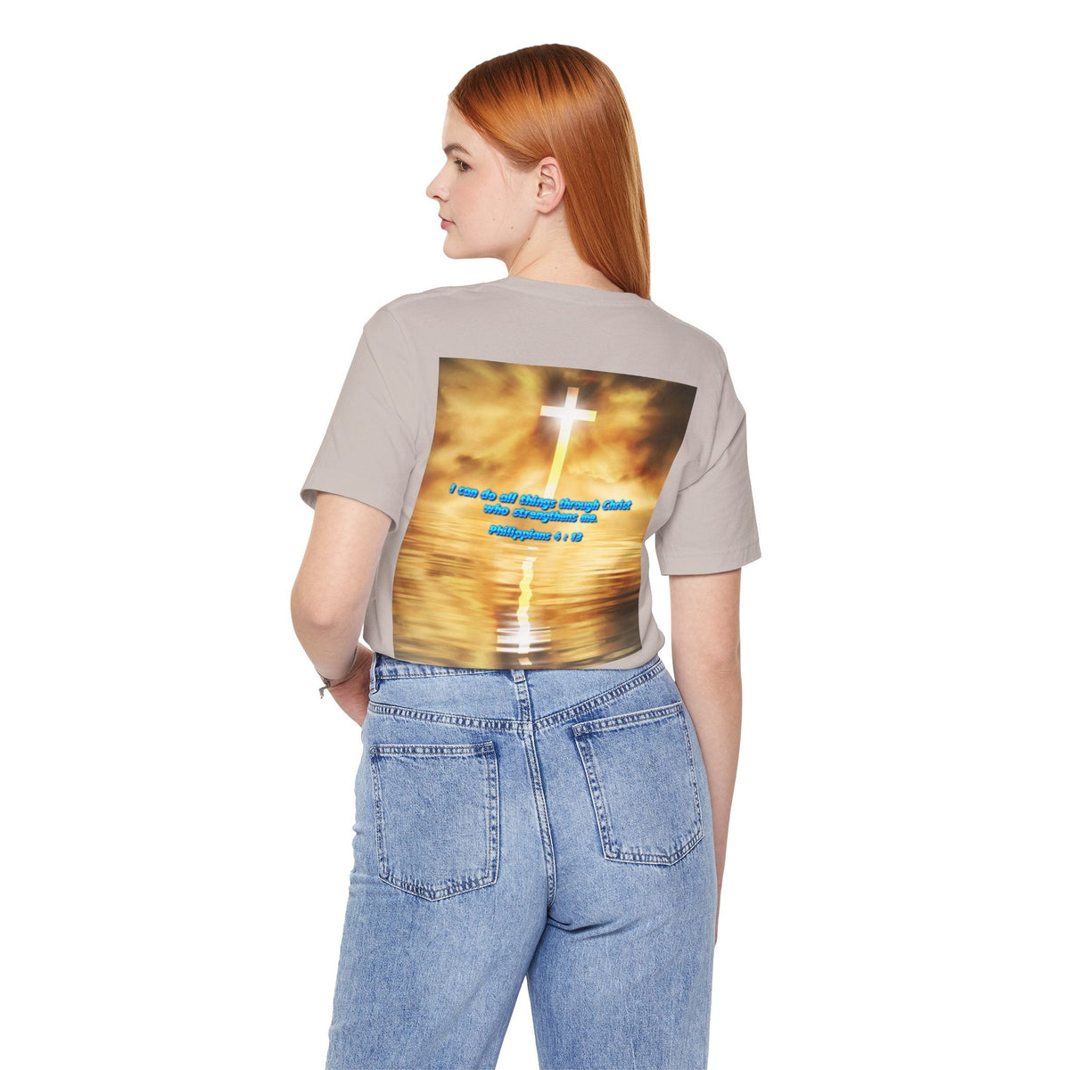 Unisex Tee Bible Verse - Philippians 4 : 13 Printify