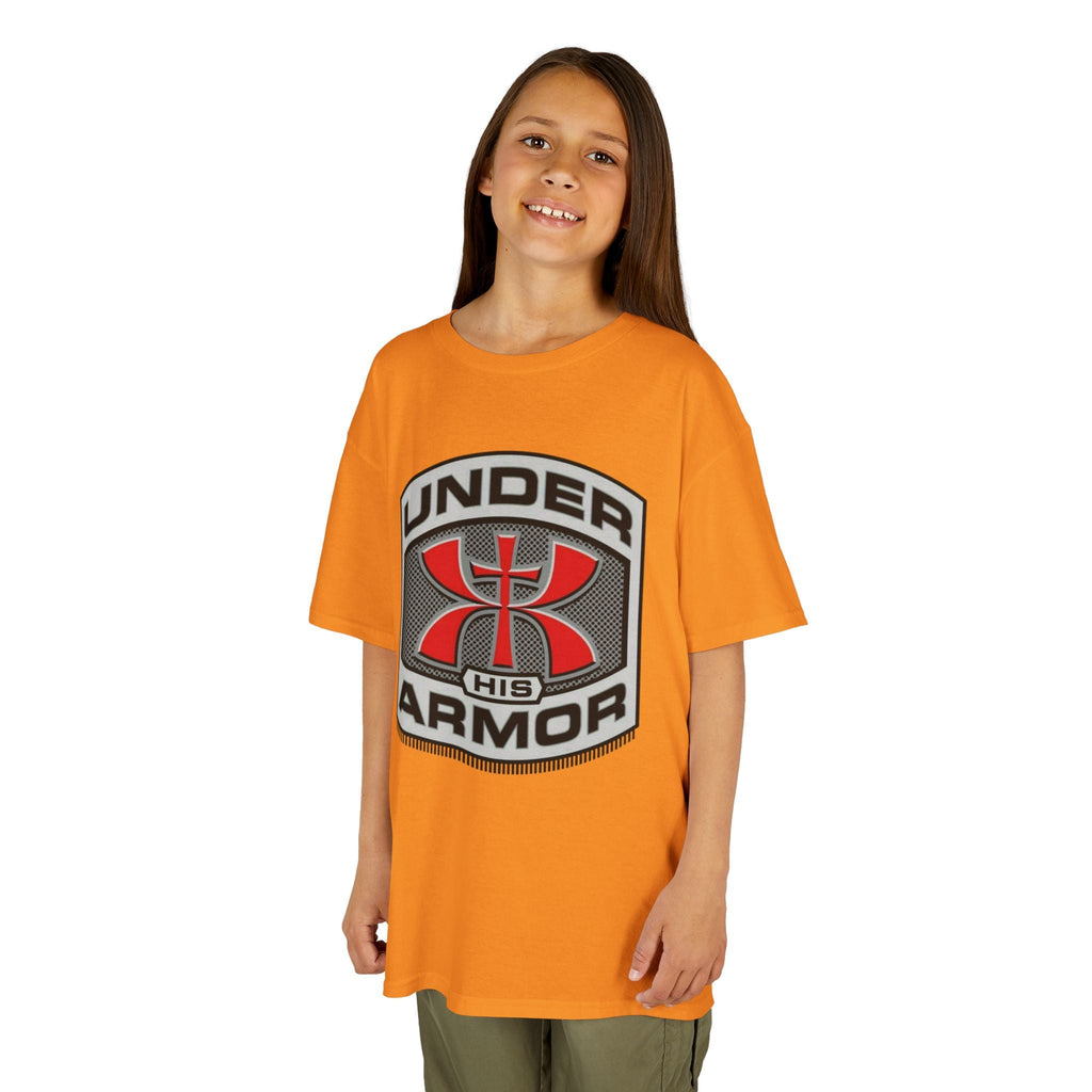 Under HIS Armor Christian T-Shirt — Faith-Inspired Under Armour Style Printify
