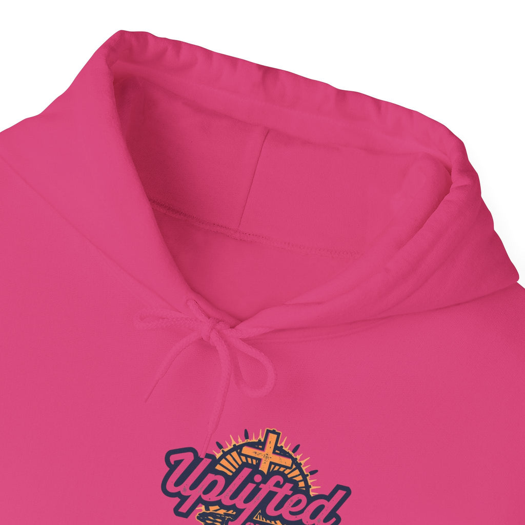 Strong and Courageous Hoodie – Joshua 1:9 Canine Pawprint Desert Christian Hoodie for Dog Lovers Printify