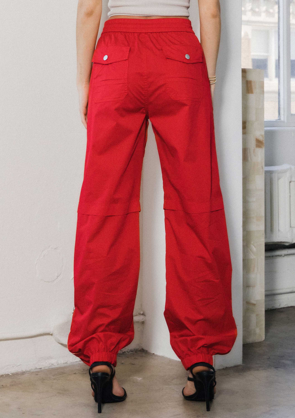 Red Cargo Pants Pretty Little Patriot