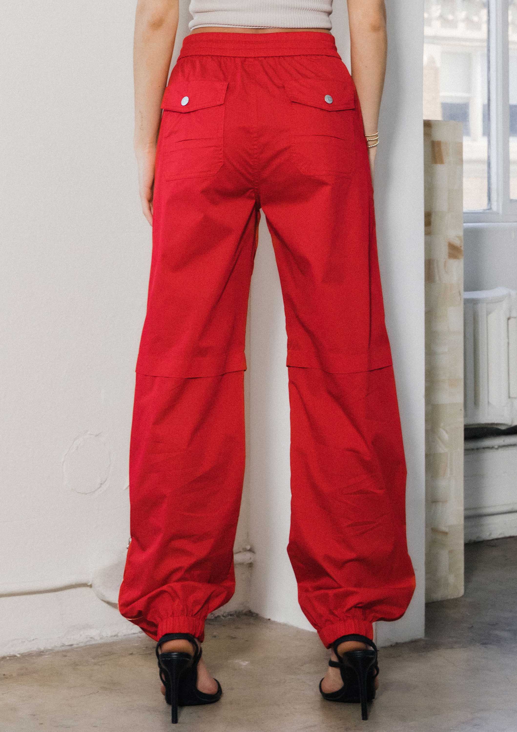 Red Cargo Pants Pretty Little Patriot