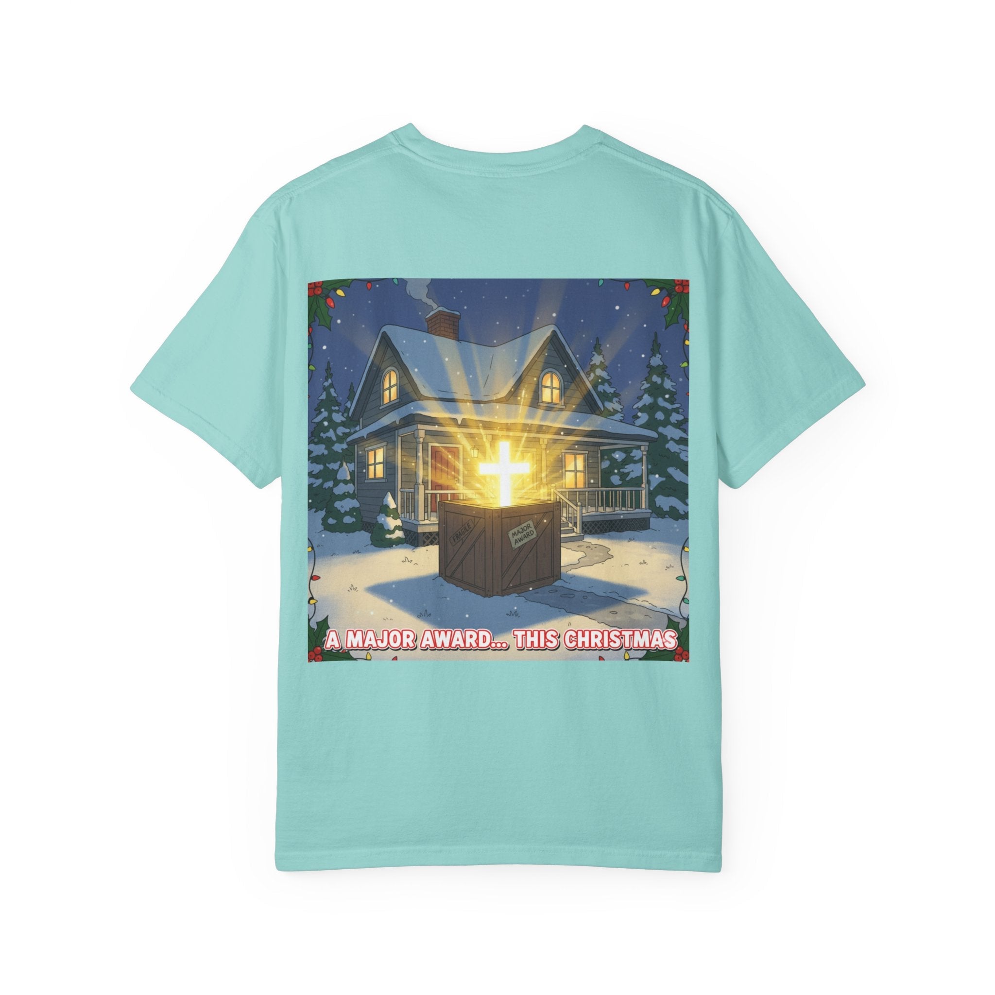 Christmas Church Tee — "A Major Award... This Christmas" Graphic T-Shirt Printify