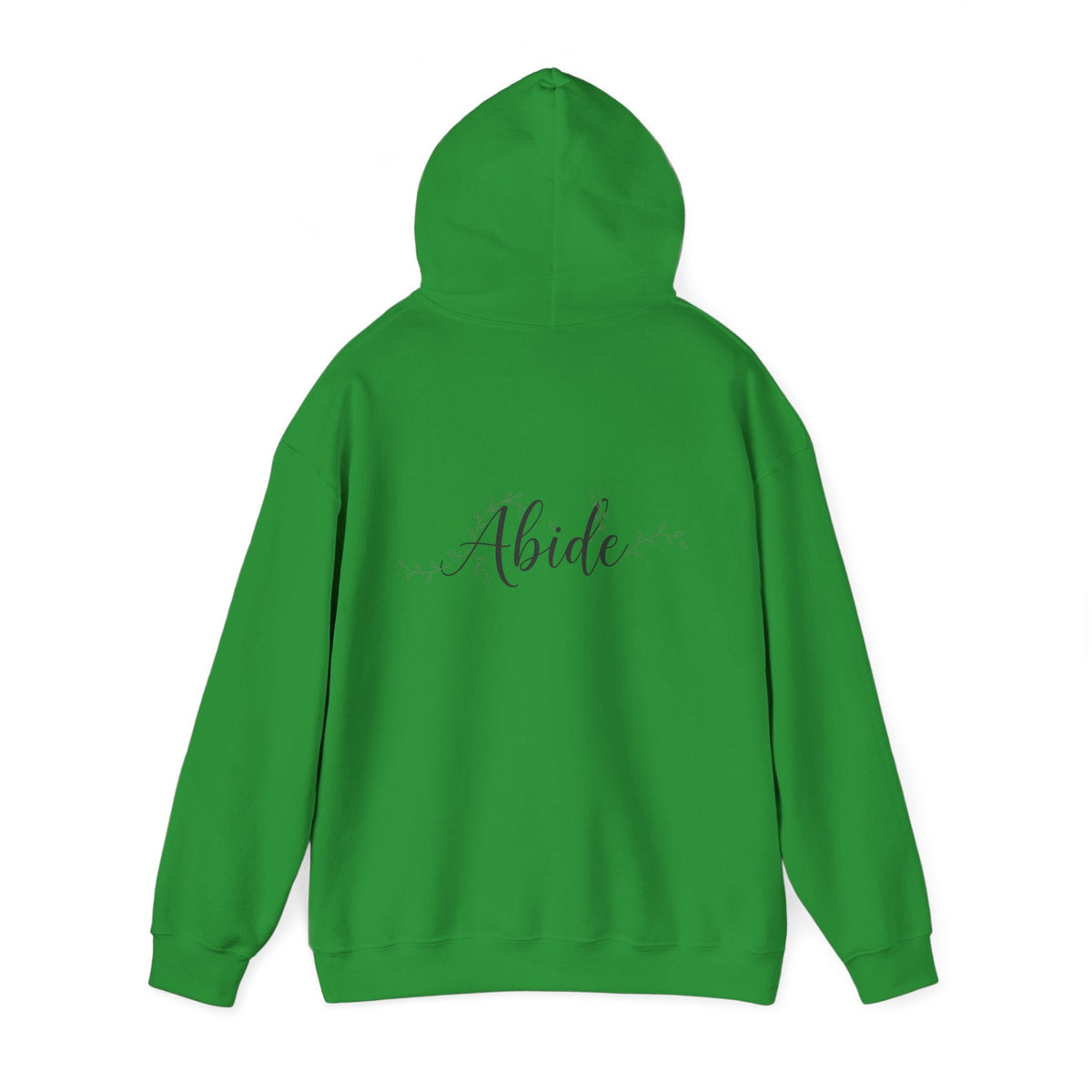 Abide Hoodie – Vine Wrapped John 15:5 Christian Hoodie for Cozy Devotion Printify