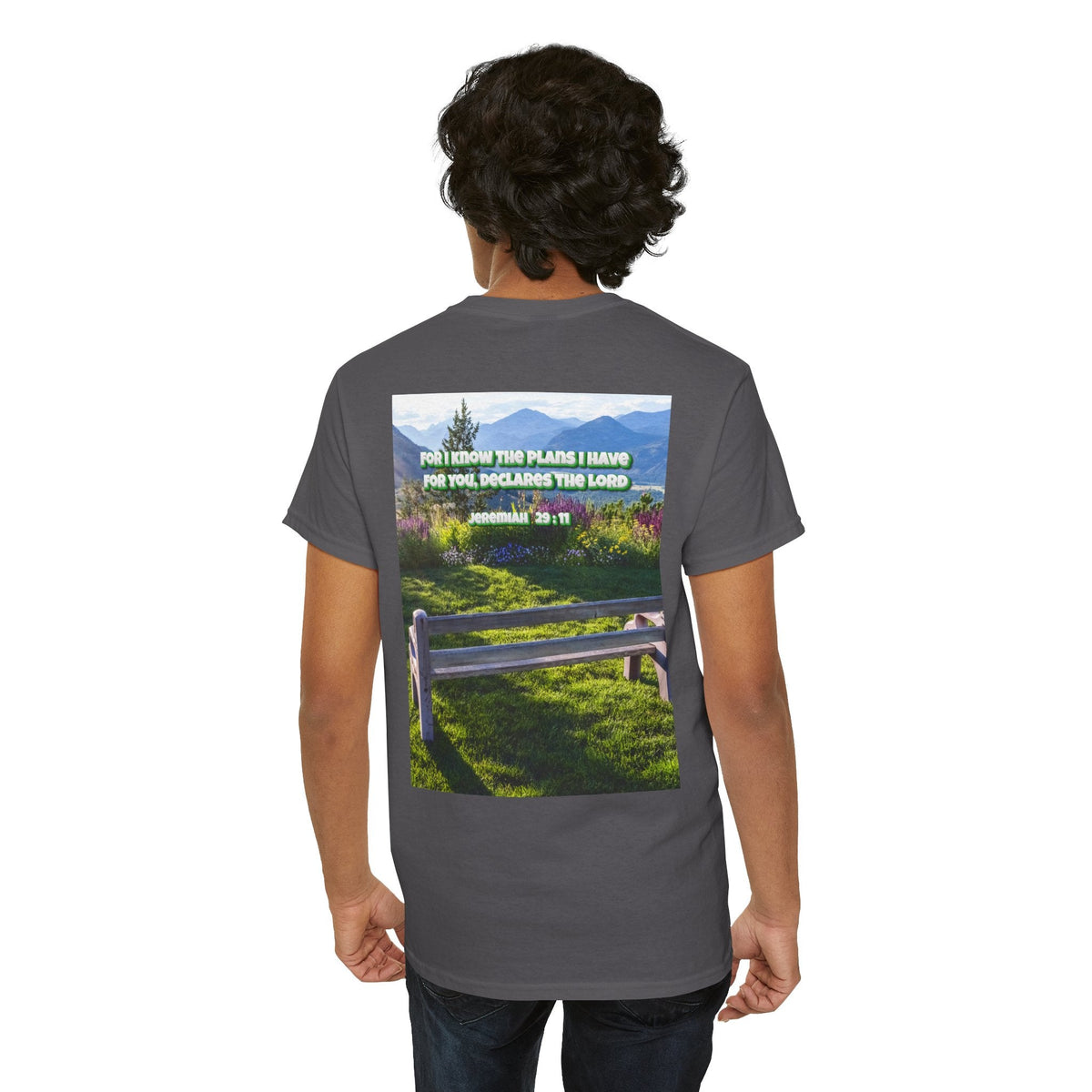 Bible Verse Unisex Tee -  Jeremiah 29 : 11 Printify