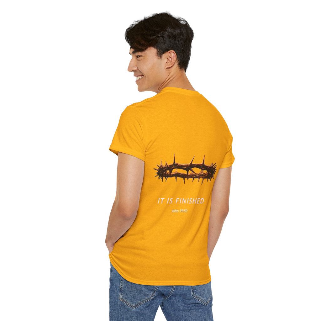It Is Finished Crown of Thorns Tee — Christian John 19:30 Faith Shirt Printify
