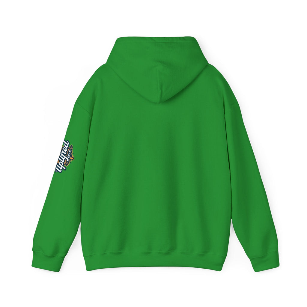 Under Armor Logo Hoodie — Black Athletic Pullover Printify