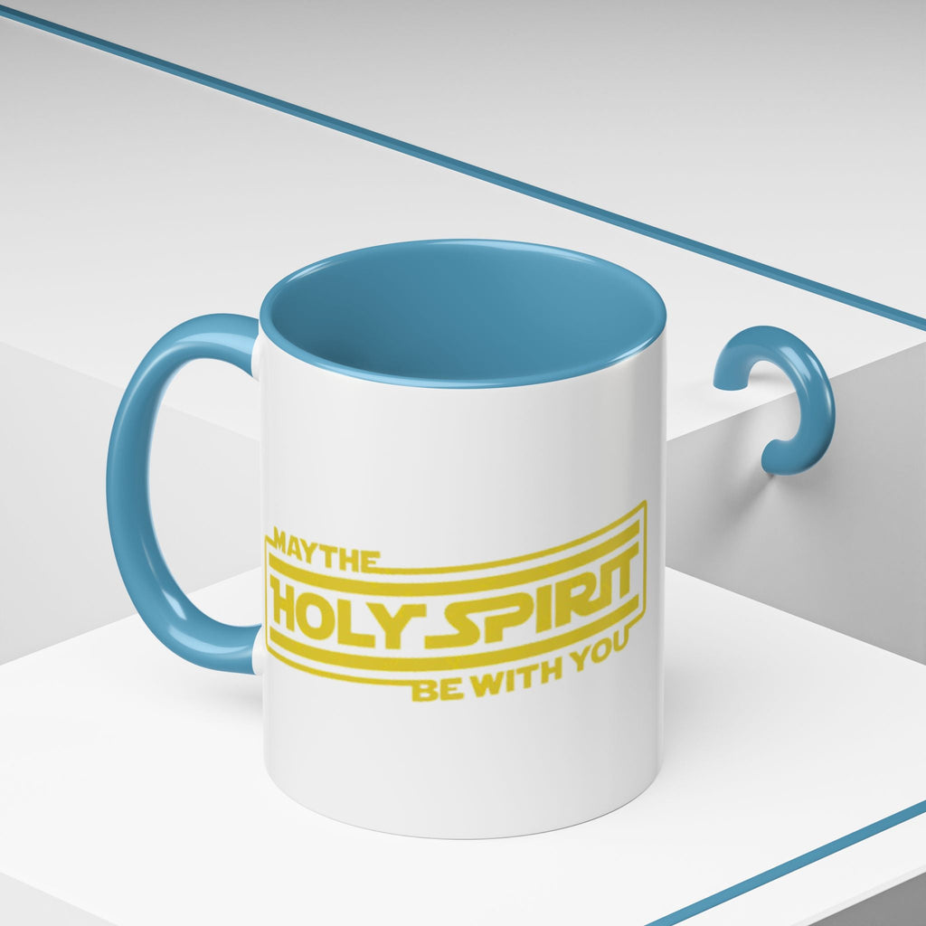 May the Holy Spirit Be With You Coffee Mug — Christian Star Wars Parody (11/15 oz) Printify