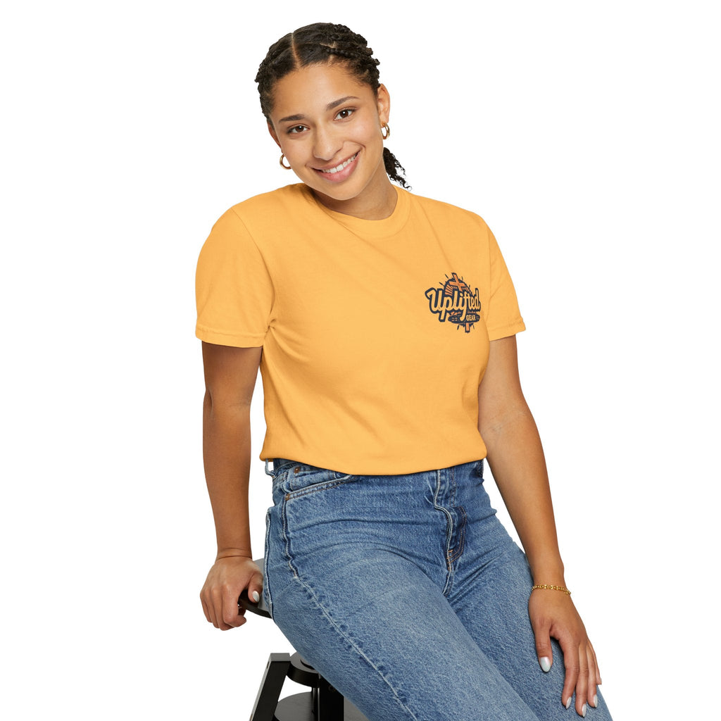 Bible Verse Unisex Garment-Dyed T-shirt -  Philippians 4 : 13 Printify