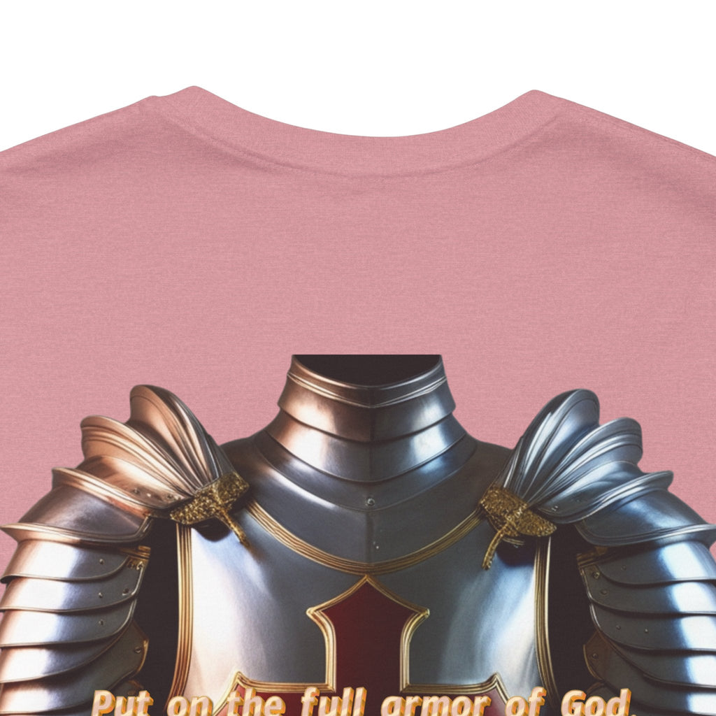 Religious Graphic Armor Of God Design - Unisex Jersey Short Sleeve Tee Printify