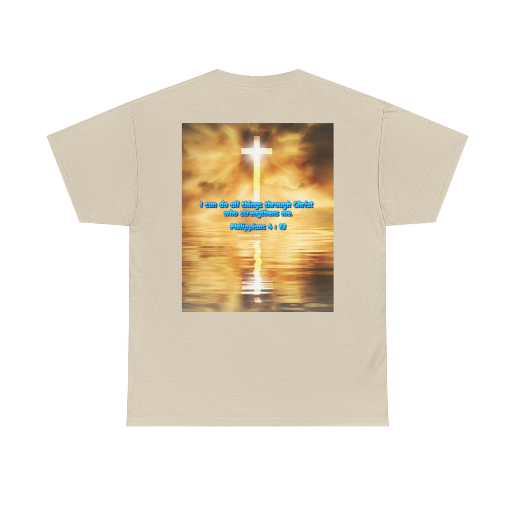 Bible Verse Unisex Tee - Philippians 4 : 13 Printify