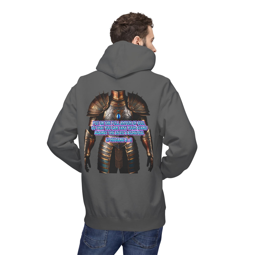 Hoodie - Ephesians 6:11 Bible Verse Religious Design Printify