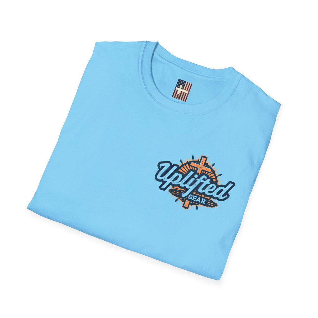 The Greatest Gift T-shirt – Cross Bow Present Christian T-shirt for Christmas Salvation & Eternal Faith Printify