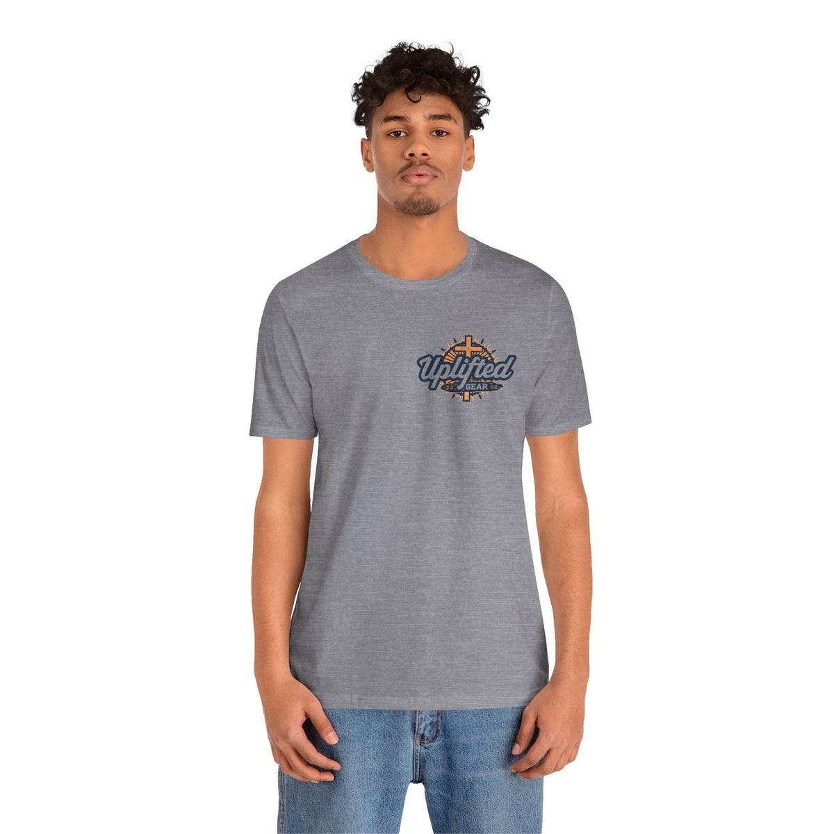 Religious Graphic Tee with Armor Of God Design Unisex Jersey Short Sleeve Tee Printify