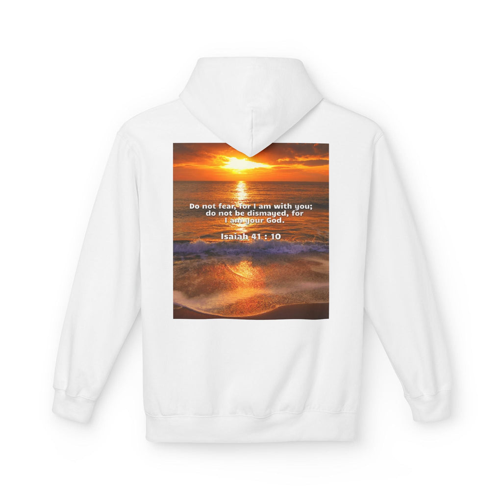Hoodie - Isaiah 41:10 Bible Verse Religious Design Printify