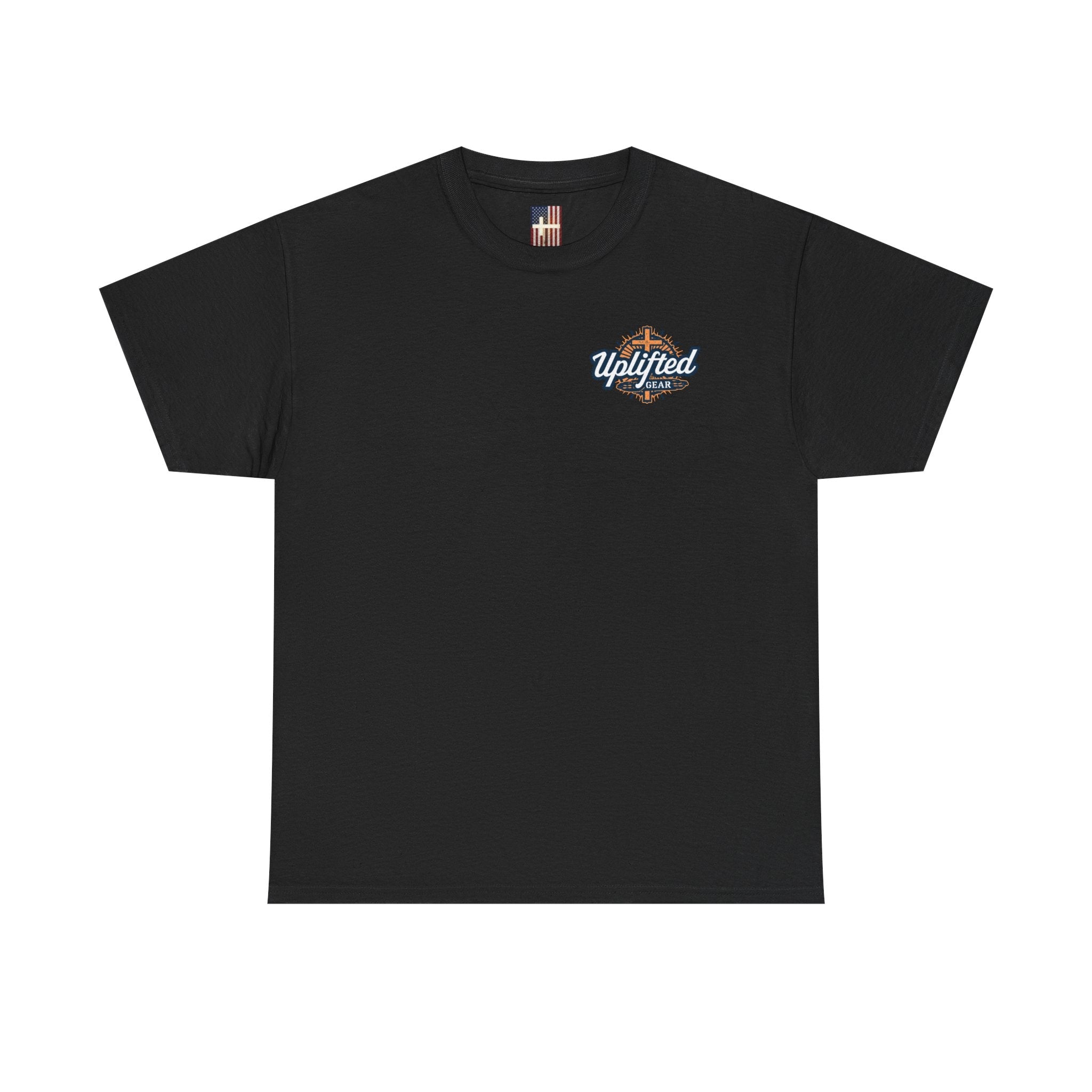 Walk By Faith Footprint T-Shirt Printify