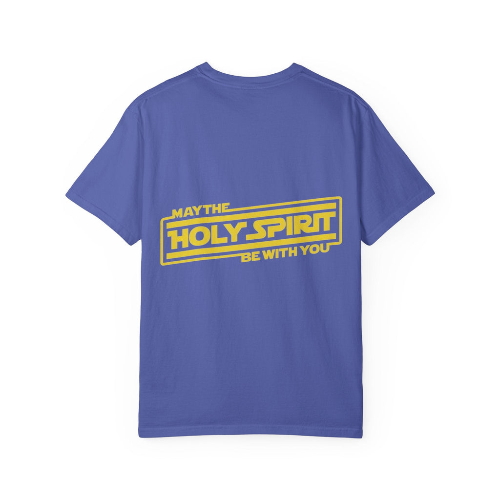 May the Holy Spirit Be With You T-shirt - Christian Star Wars Parody T-shirt Printify