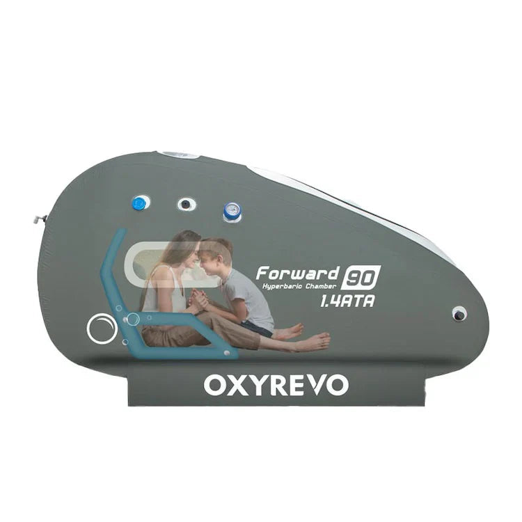 OxyRevo Forward90 Sitting Portable Hyperbaric Chamber 1.4-1.5ATA LifeMed USA