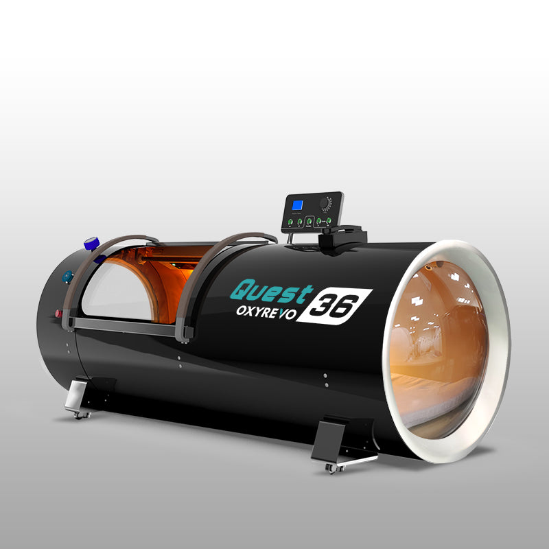 OxyRevo Quest36 1.5ATA-2.0ATA Hardshell Hyperbaric Chamber LifeMed USA