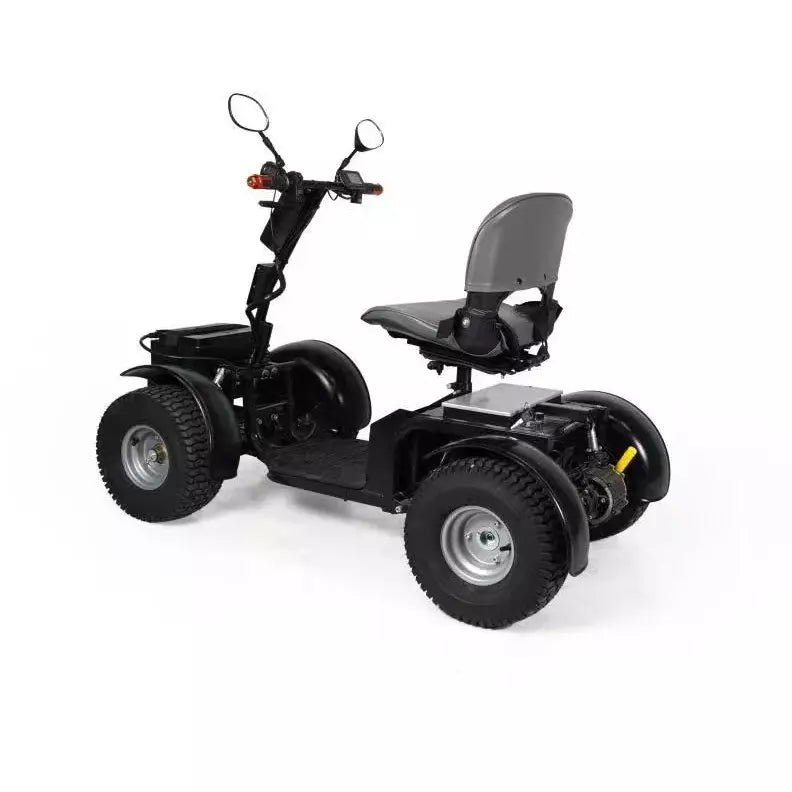Green Transporter Cheeta Ninja All-Terrain Mobility Scooter 48V/20Ah 1100W 4-Wheel LifeMed USA
