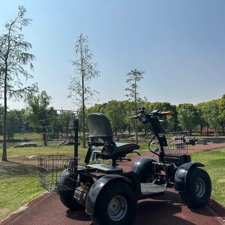 Green Transporter Cheeta Ninja All-Terrain Mobility Scooter 48V/20Ah 1100W 4-Wheel LifeMed USA
