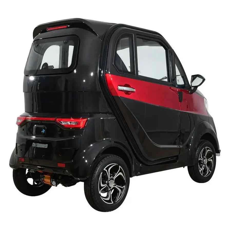 Green Transporter Q-Express Enclosed 4-Wheel Electric Mobility Scooter LifeMed USA
