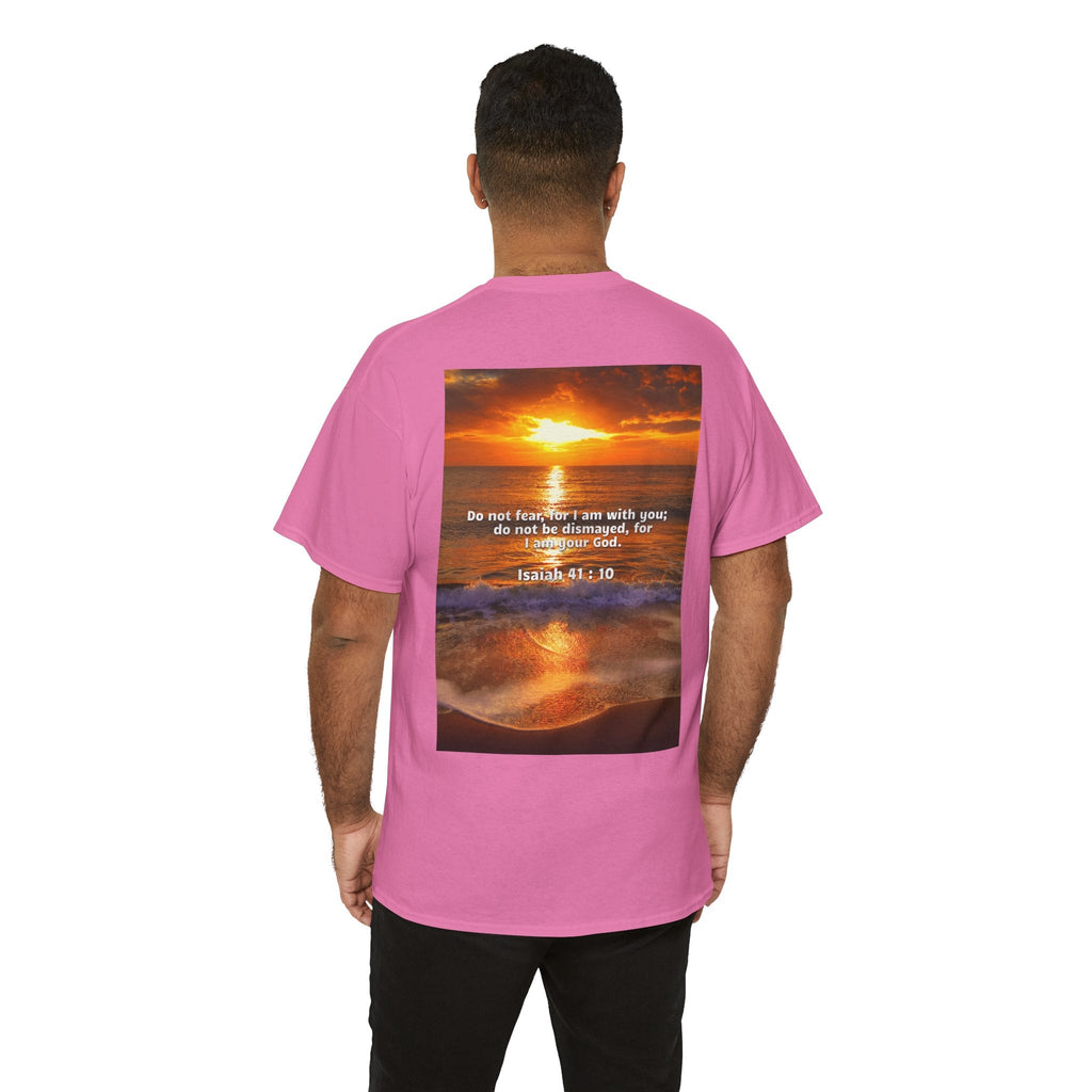 Bible Verse Unisex Tee -  Isaiah 41 : 10 Printify
