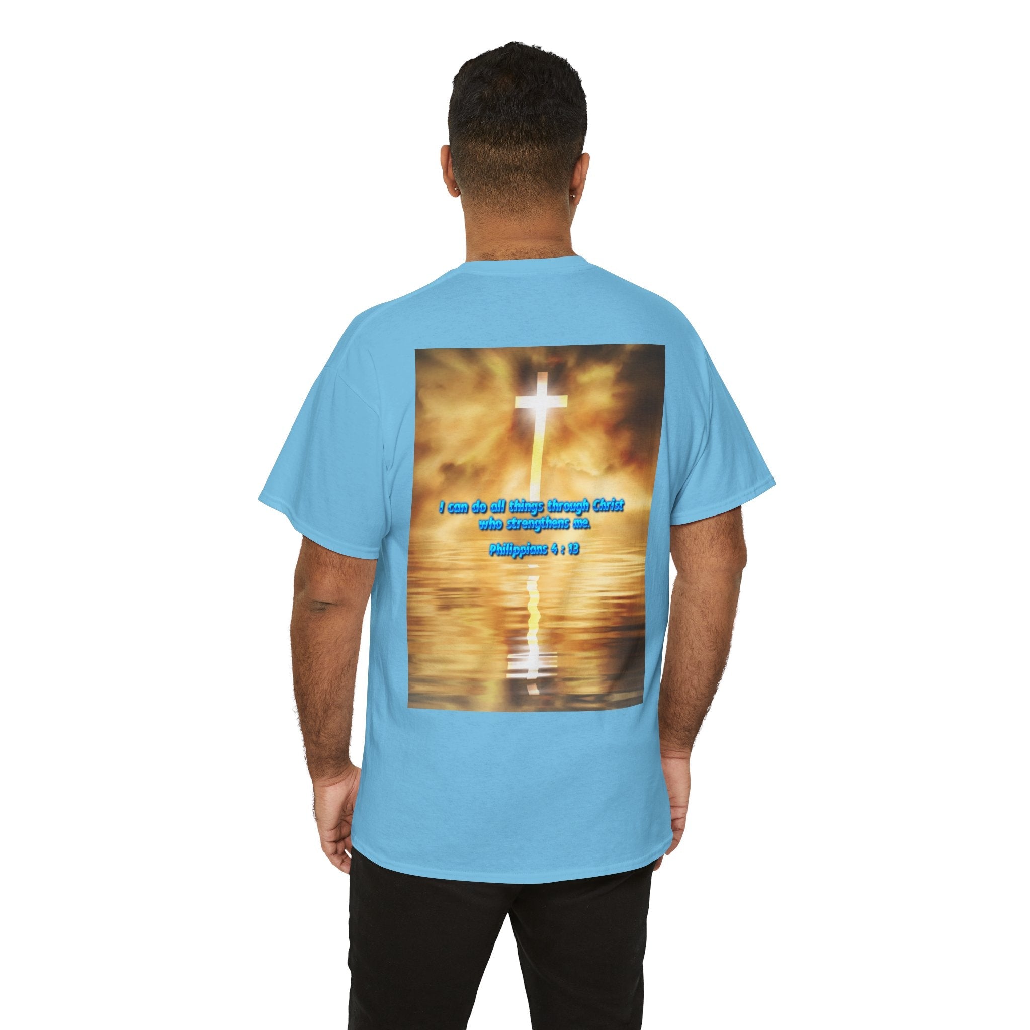 Bible Verse Unisex Tee - Philippians 4 : 13 Printify