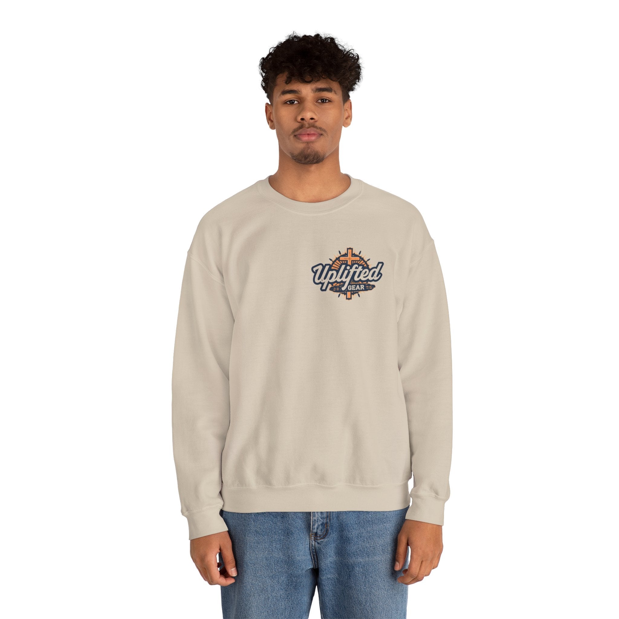 There Are Only 2 Genders Sweatshirt – Adam & Eve Cross Christian Hoodie for Bold Truth Printify