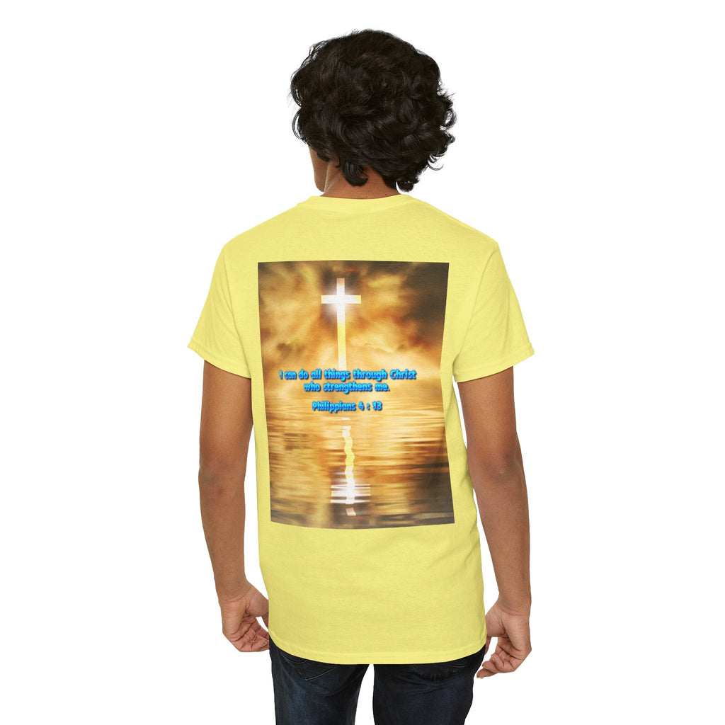 Bible Verse Unisex Tee - Philippians 4 : 13 Printify