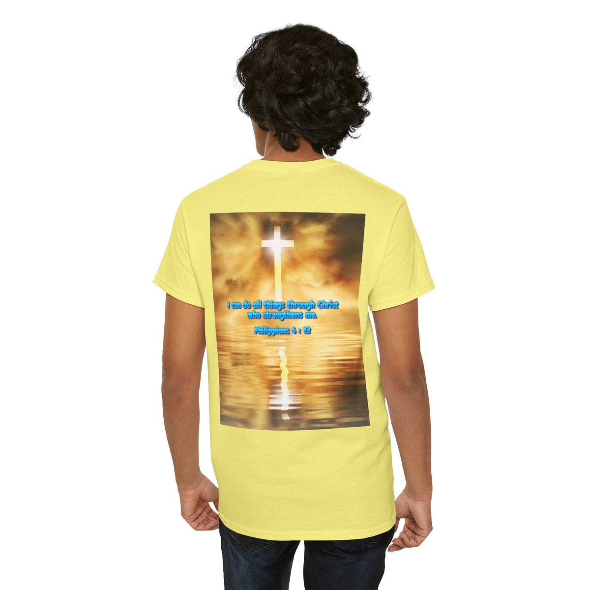 Bible Verse Unisex Tee - Philippians 4 : 13 Printify