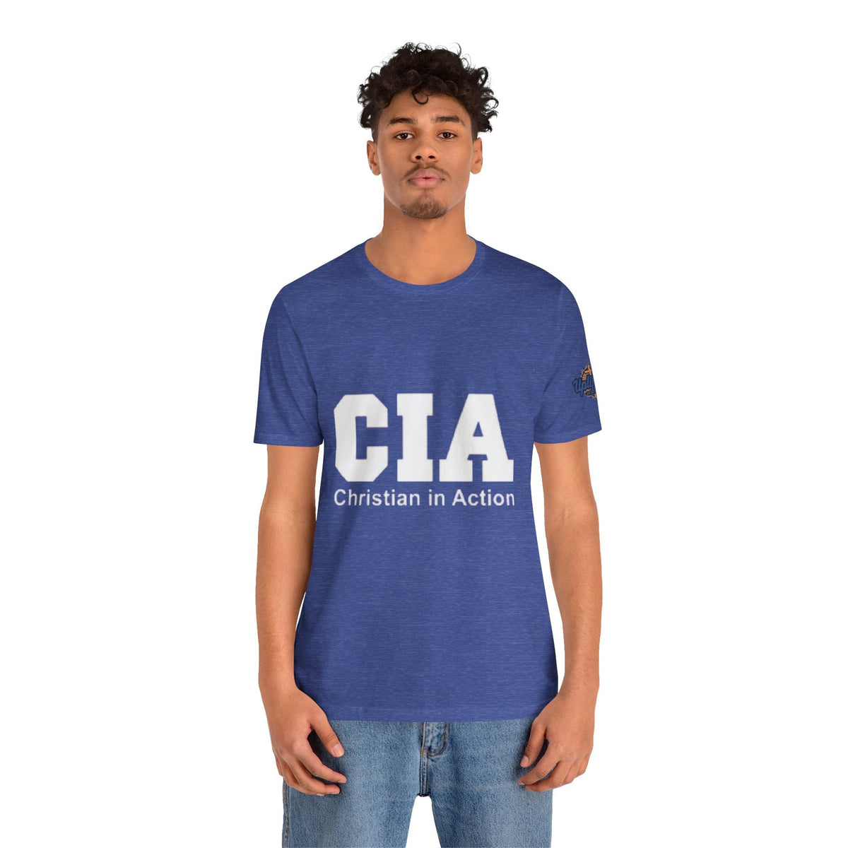 CIA Christian in Action T-shirt - Funny Faith Parody T-shirt - Mission Ready Apparel Printify