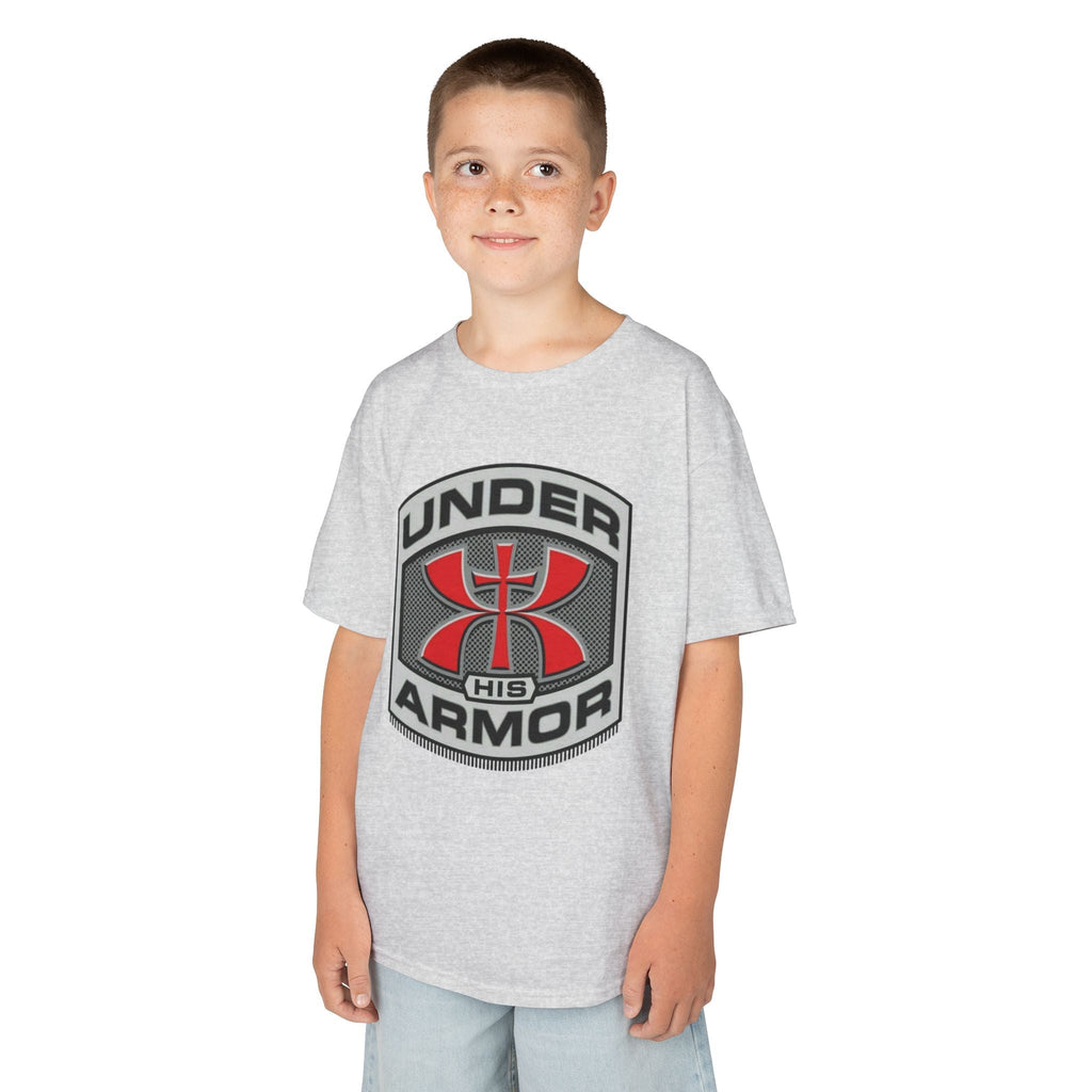Under HIS Armor Christian T-Shirt — Faith-Inspired Under Armour Style Printify