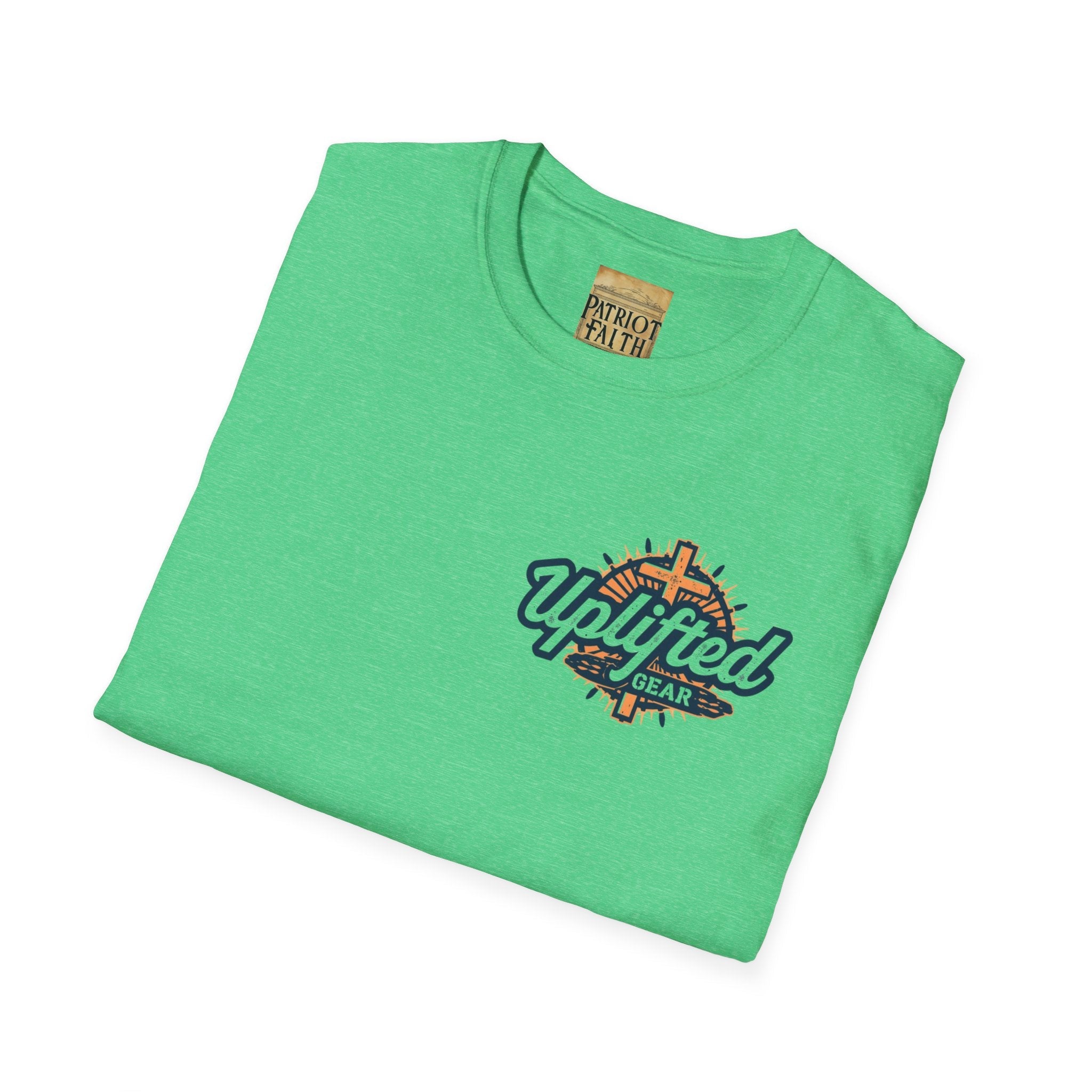 Religious Graphic Tee with Armor Of God Design - Unisex Softstyle T-Shirt Printify