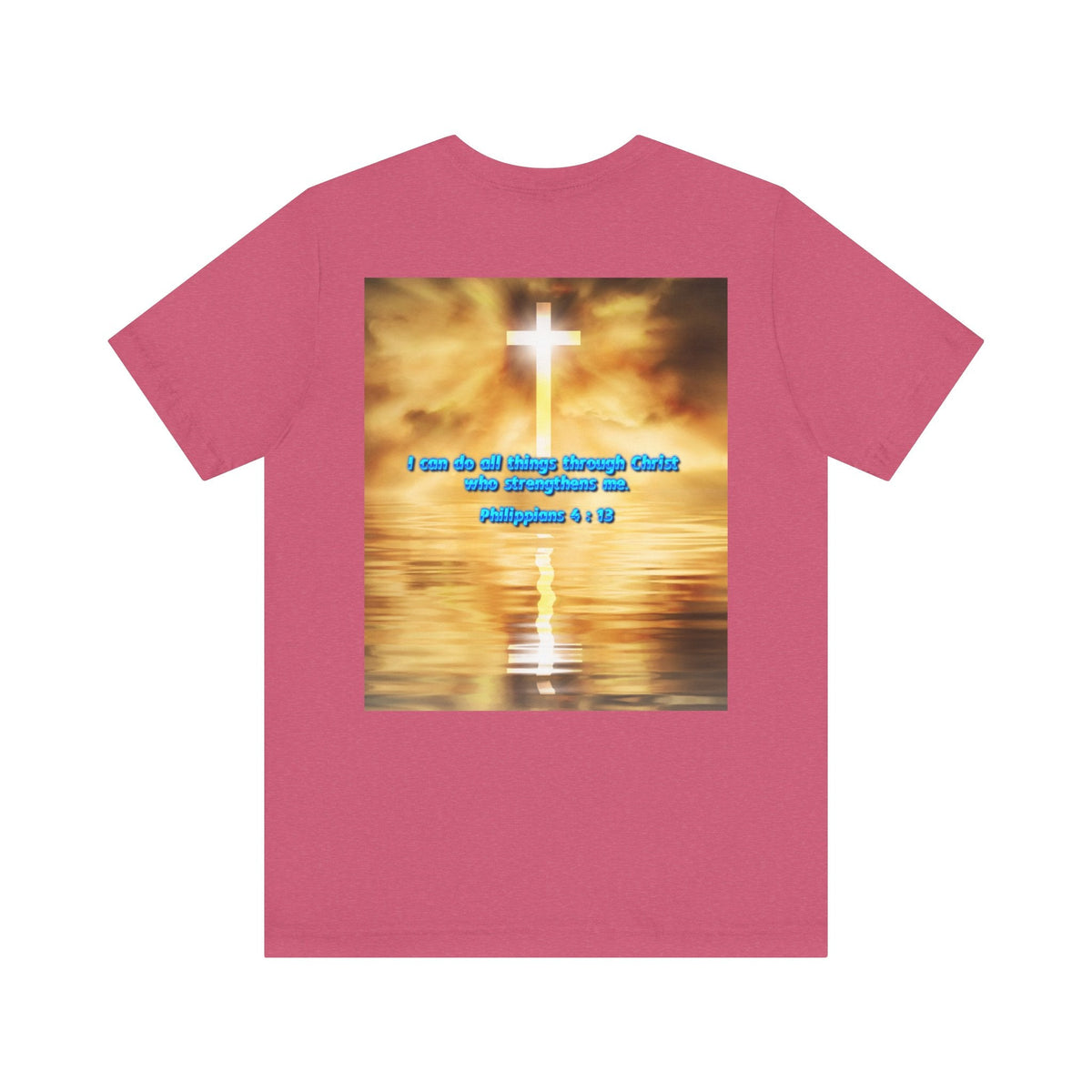 Unisex Tee Bible Verse - Philippians 4 : 13 Printify