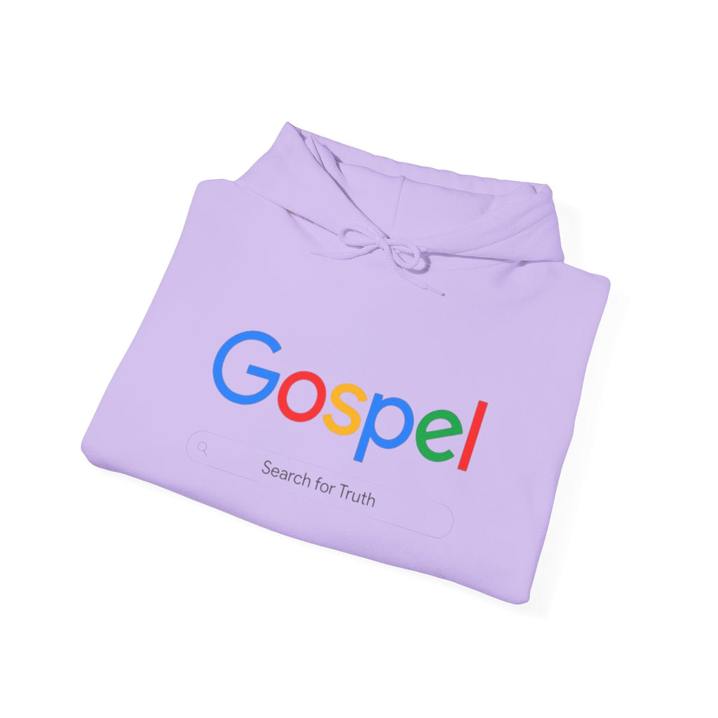 Gospel Hoodie — "Search for Truth" Christian Faith Pullover Printify