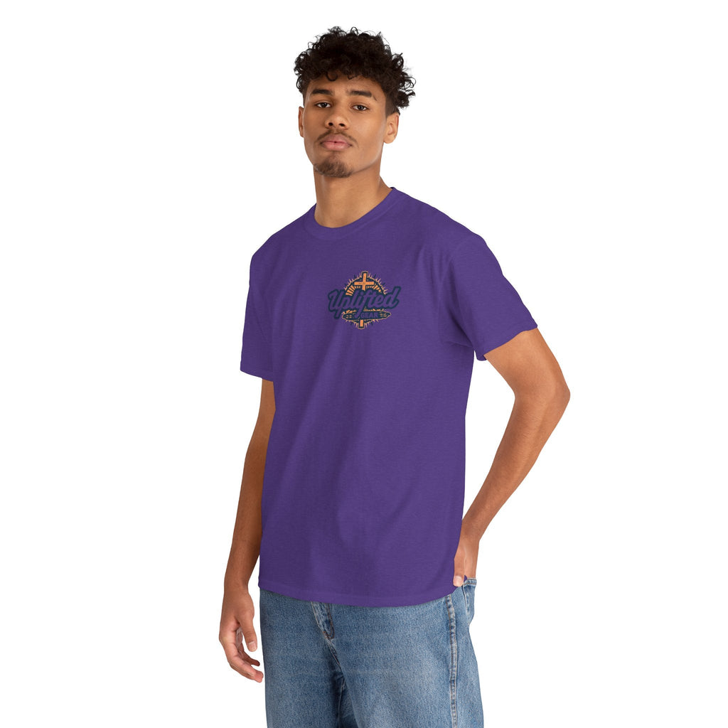 Trust in The Lord Proverbs 3:5-6 Biblical Design Unisex Heavy Cotton Tee Printify