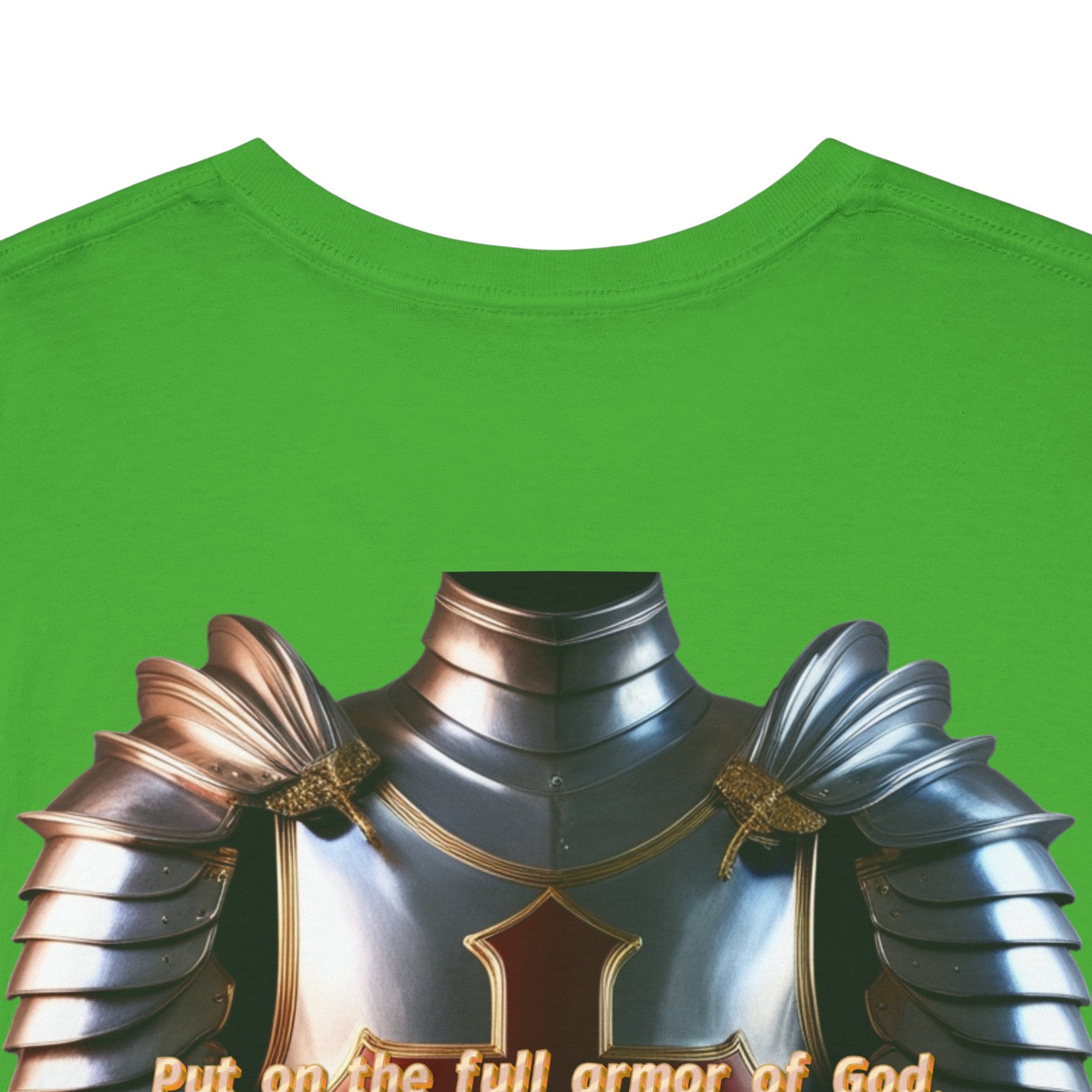 Religious Graphic Armor Of God Design - Unisex Heavy Cotton Tee Printify