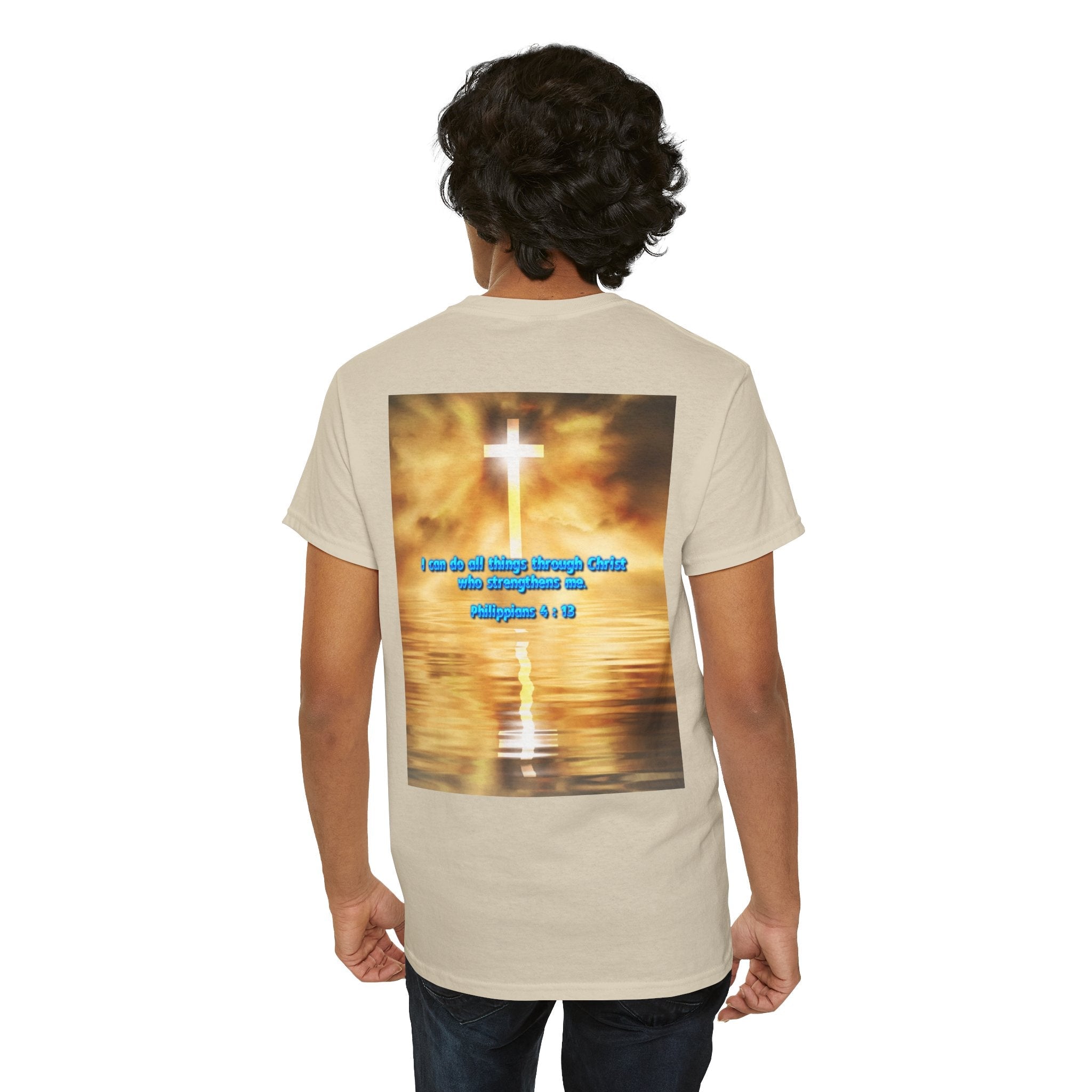 Bible Verse Unisex Tee - Philippians 4 : 13 Printify