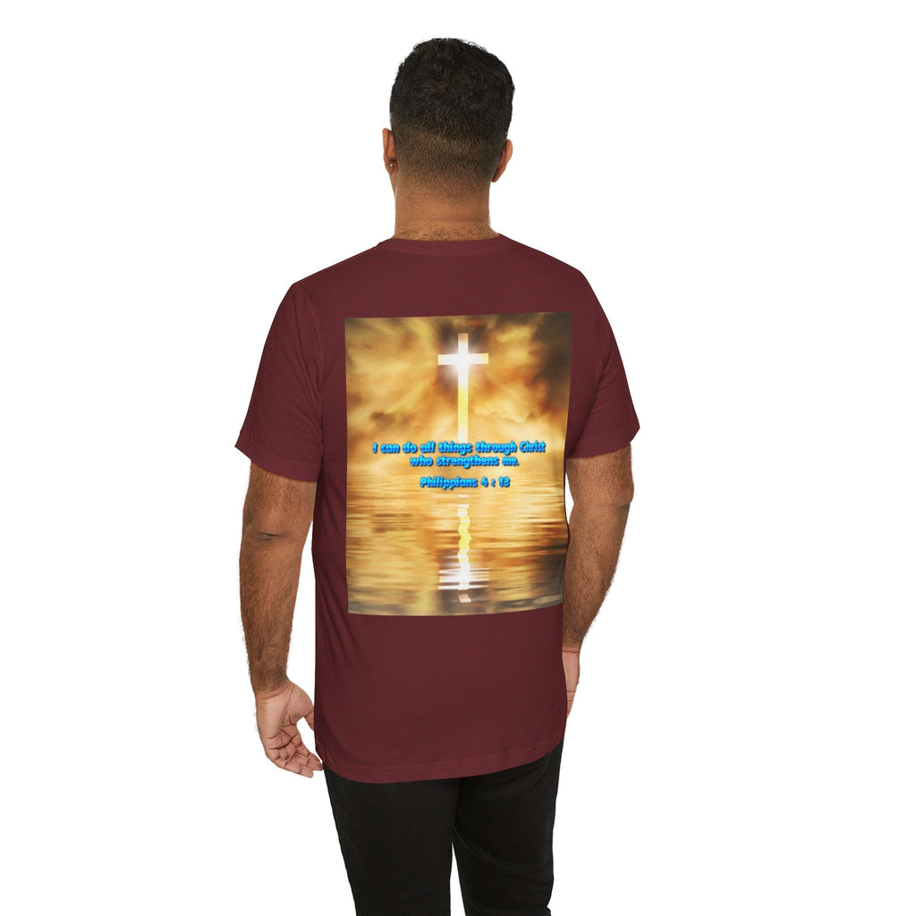 Unisex Tee Bible Verse - Philippians 4 : 13 Printify